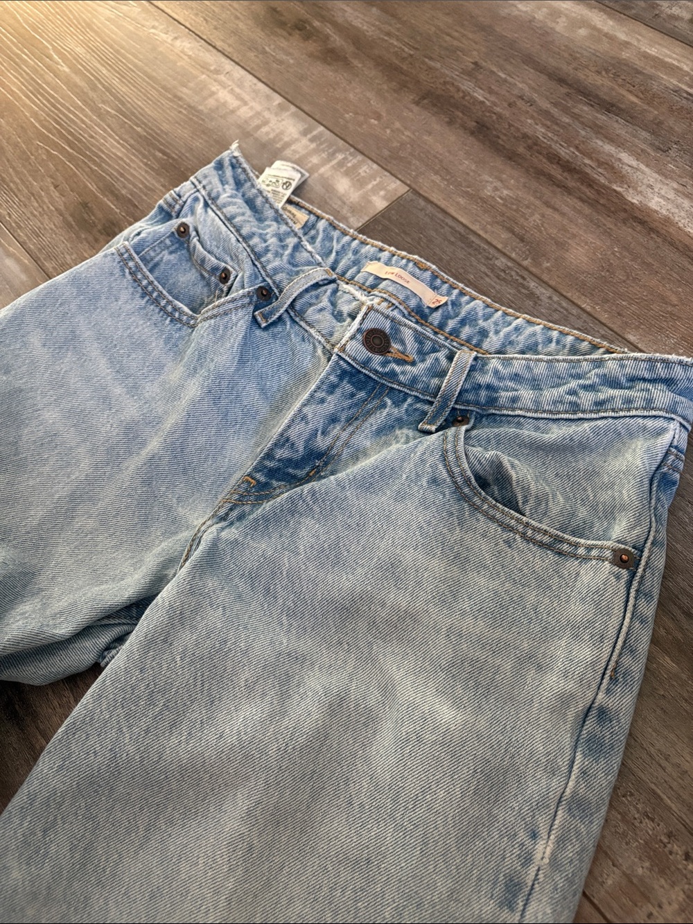 Levi’s Low Loose Big E Reissue Jeans size 25 - Picture 5 of 11